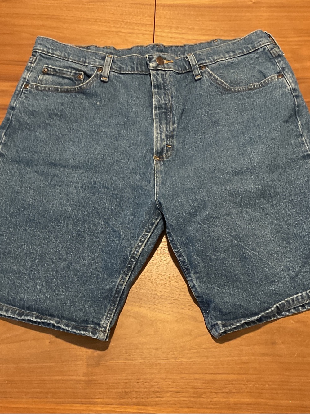 Wrangler Classic Indigo Denim Shorts 18-20